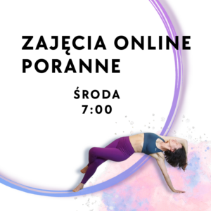 zajęcia jogi poranne online - środa 7:00
