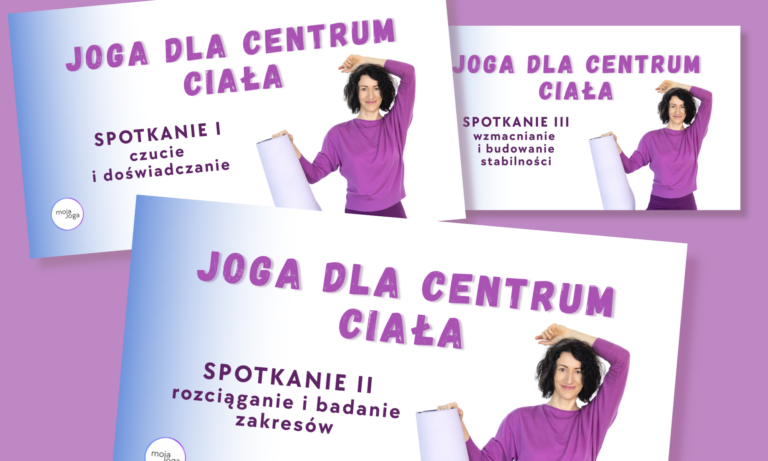joga dla centrum ciała - kurs online